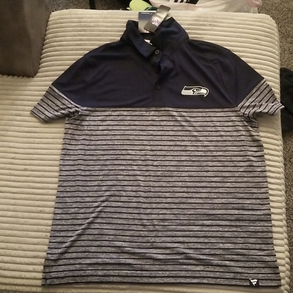 Fanatics Seahawks Golf Polo
